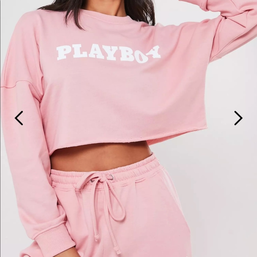 Playboy X Missguided Crop Top